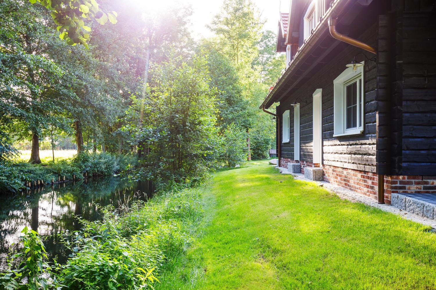 Spreewald Chalet Wohnung Spreeblick Kolonie  Kültér fotó